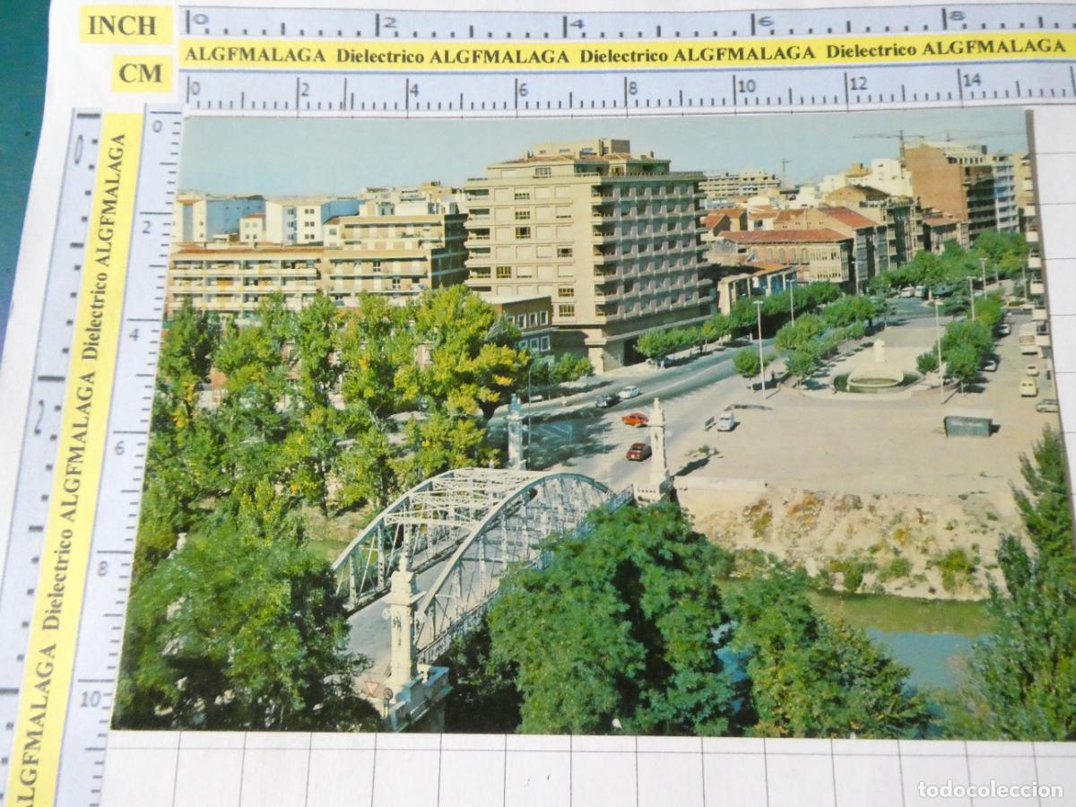 Postales: POSTAL DE PALENCIA. A&Ntilde;O 1976 PUENTE DE DON ABILIO CALDER&Oacute;N 3 IGLESIAS. 2569