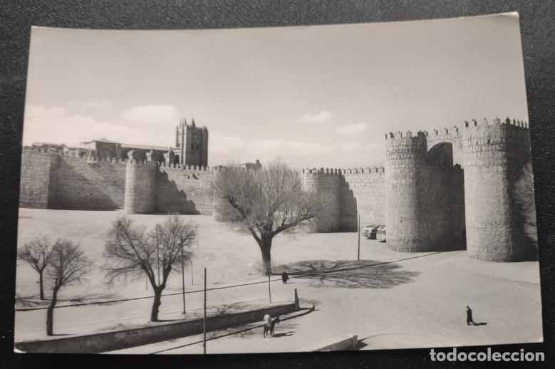 Postales: AVILA, MURALLAS Y CATEDRAL, POSTAL ANTIGUA
