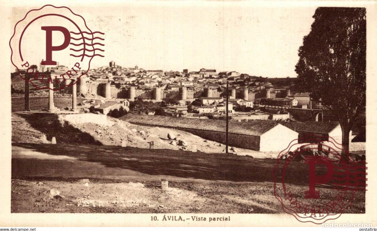 Postales: AVILA. VISTA PARCIAL.