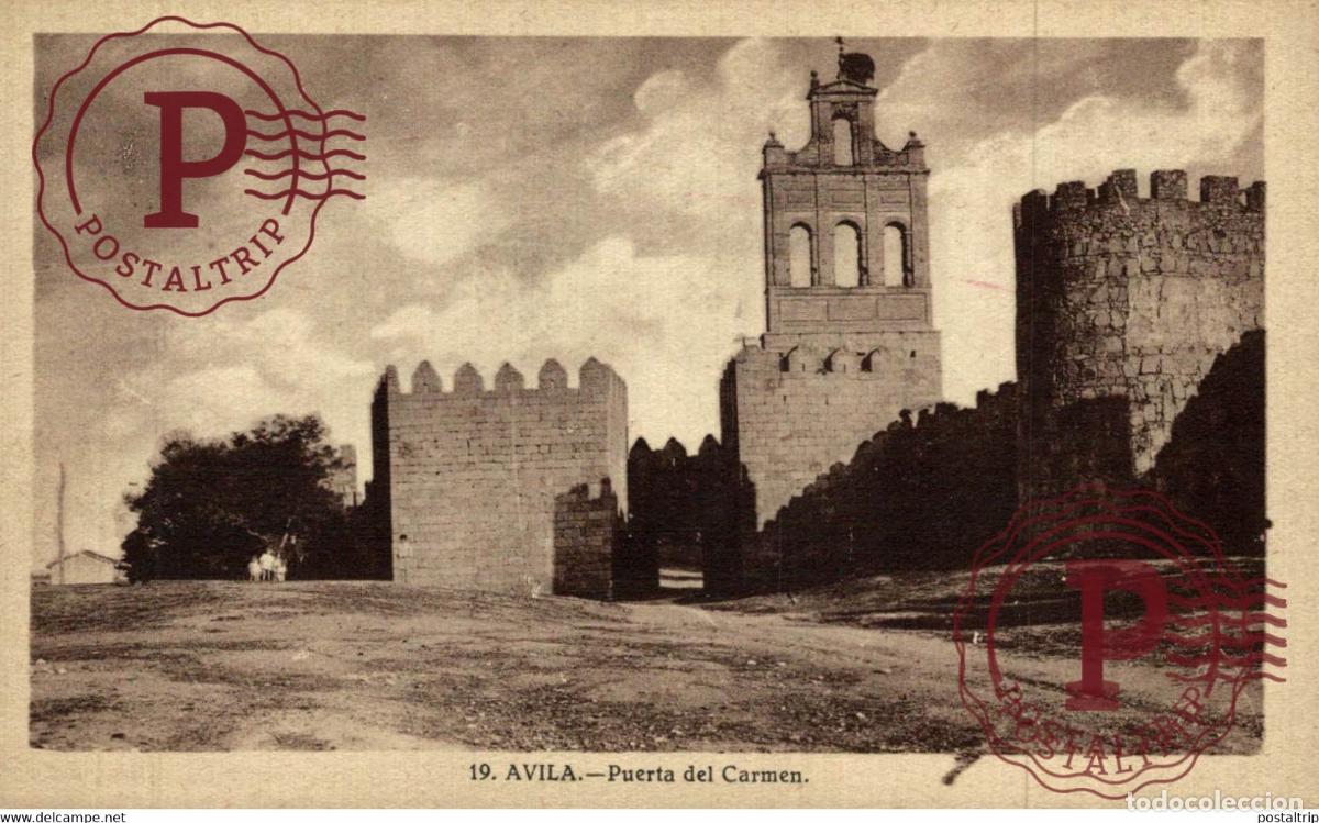 Postales: AVILA. PUERTA DEL CARMEN. - Foto 1