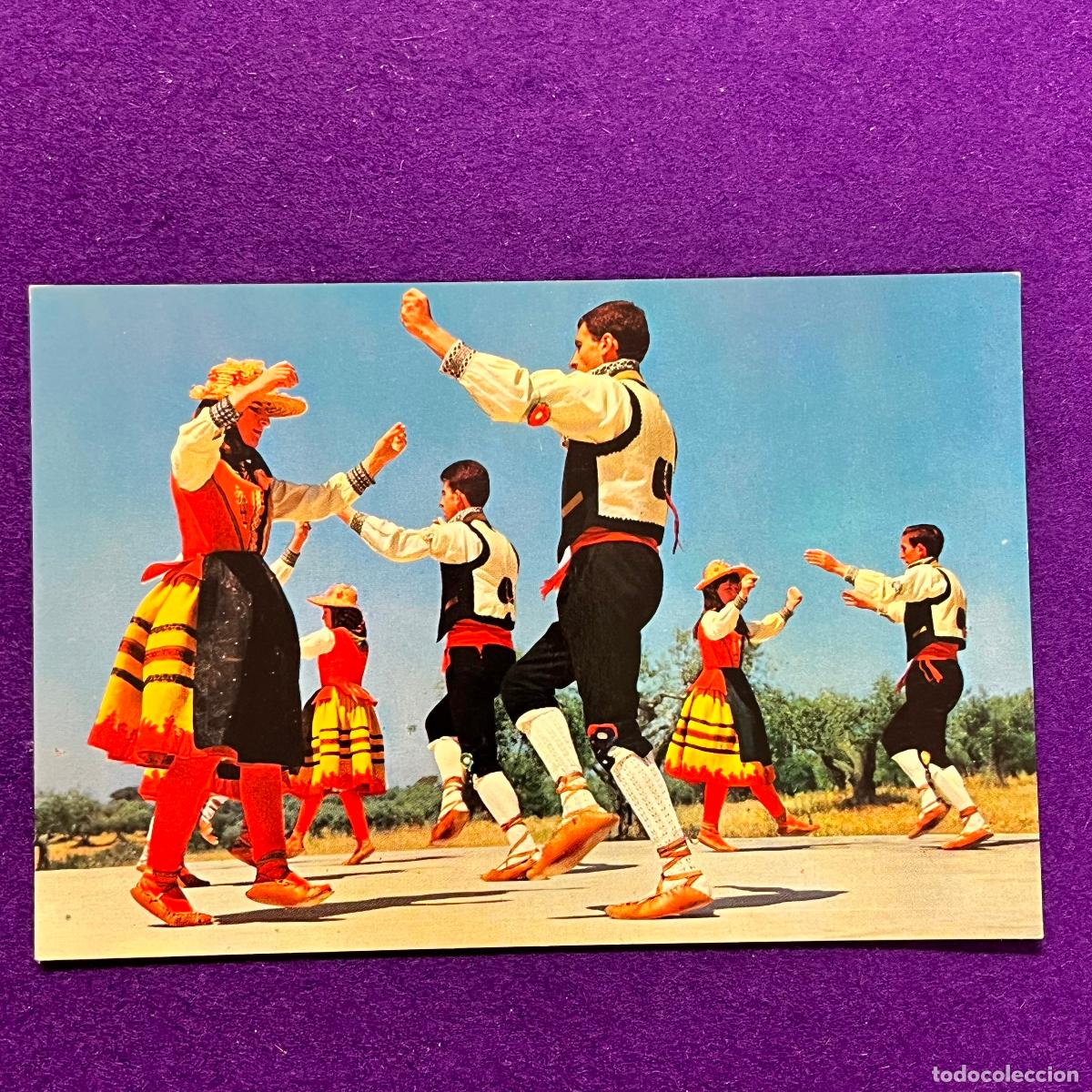Postales: POSTAL DE CANCIONES Y DANZAS DE ESPA&Ntilde;A DE LA SECCION FEMENINA. SEGOVIA (CASTILLA). LA PI&Ntilde;A.