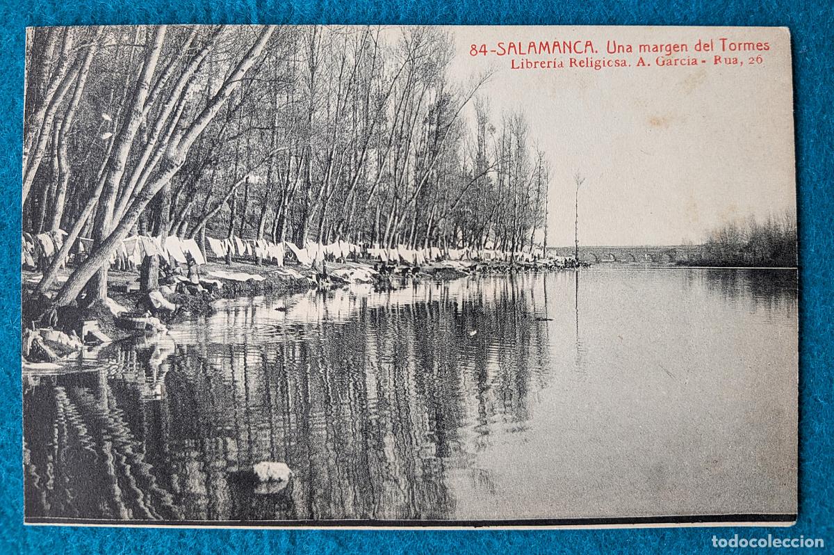 Postales: RW POSTAL SALAMANCA UNA MARGEN DEL TORMES LAVANDERAS P2019