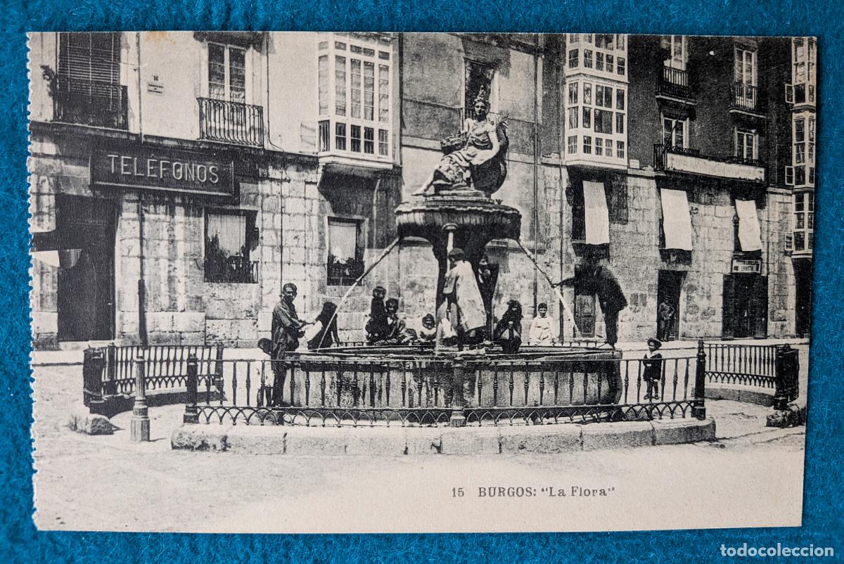 Postales: RW POSTAL BURGOS LA FLORA P2022