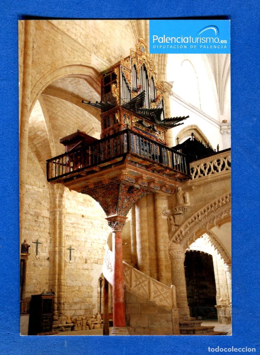 Postales: POSTAL SIN CIRCULAR PALENCIA IGLESIA DE SAN HIPOLITO EDITA TURISMO