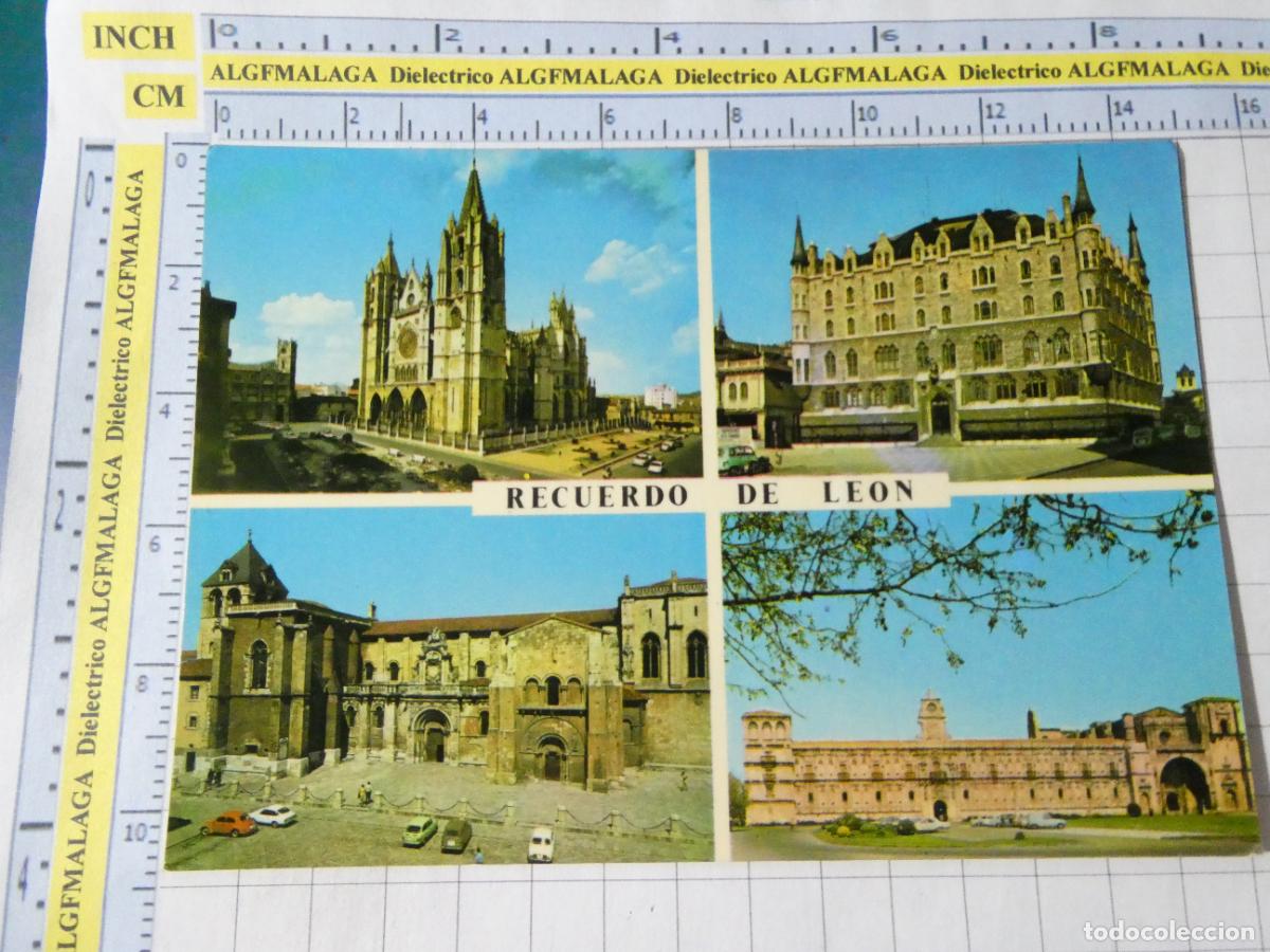 Postales: POSTAL DE LE&Oacute;N. A&Ntilde;O 1975. CATEDRAL 21 ALONSO. 4801