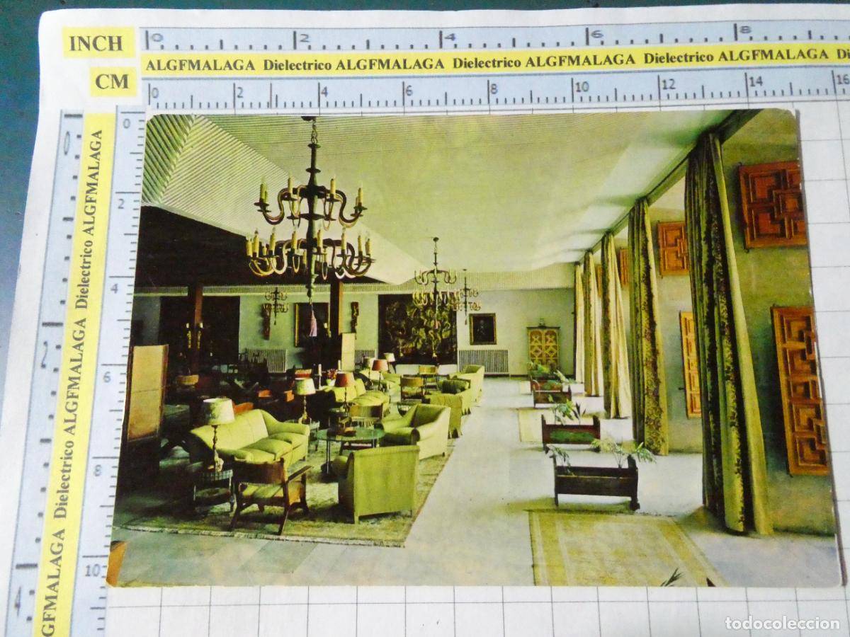 Postales: POSTAL DE LE&Oacute;N. A&Ntilde;O 1967. HOSTAL DE SAN MARCOS INTERIOR 18 ALONSO. 4811
