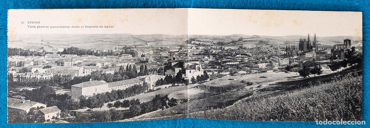 Postales: RW POSTAL DOBLE BURGOS VISTA GENERAL PANORAMICA DESDE EL DEPOSITO DE AGUAS P2027