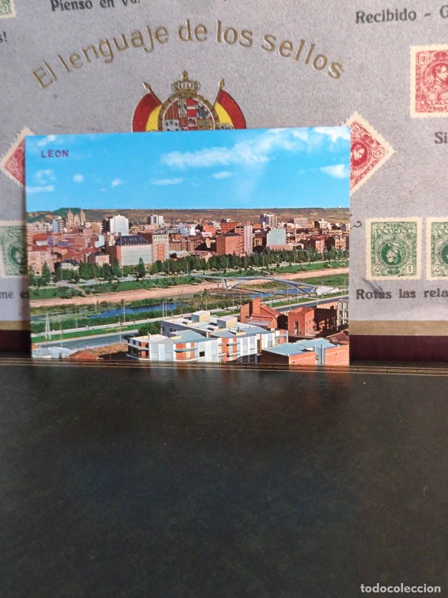Postales: P6366 Postal Le&oacute;n 99 Vista parcial. Ediciones Arribas
