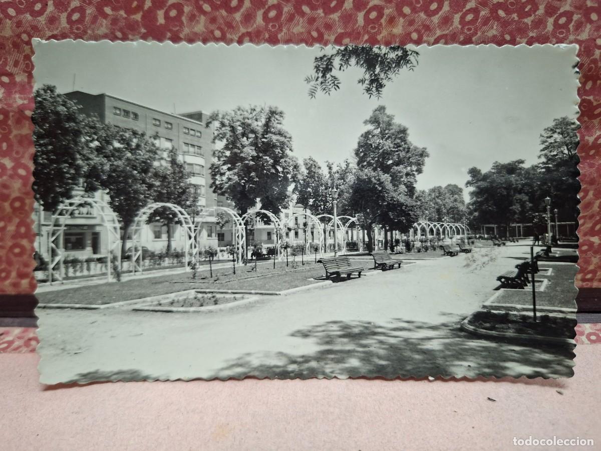 Postales: ANTIGUA POSTAL PALENCIA ROSALEDA PASEO DEL SALON SICILIA 58