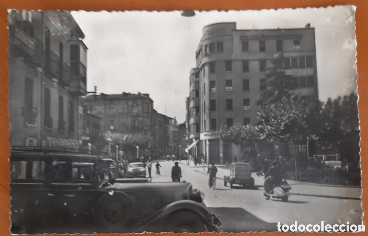 Postales: Postal Miranda de Ebro Burgos. Calle Real Allende. Escrita y circulada. R7A