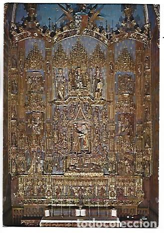 Postales: CATEDRAL, RETABLO DE SANTA ANA (SIGLO XV).- BURGOS