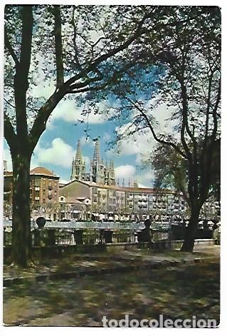 Postales: VISTA DESDE EL PASEO DEL ENPECINADO.- BURGOS