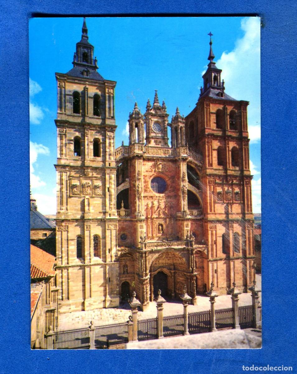 Postales: POSTAL SIN CIRCULAR CATEDRAL DE ASTORGA 1 LEON EDITA ARRIBAS