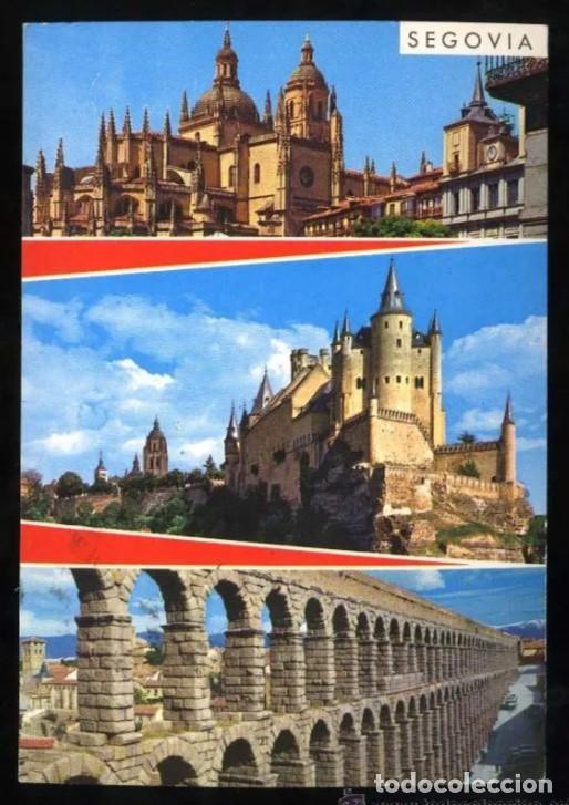 Postais: Segovia. *Bellezas de la Ciudad*  Ed. G. Garrabella - Zaragoza n&ordm; 87. Circulada 1968