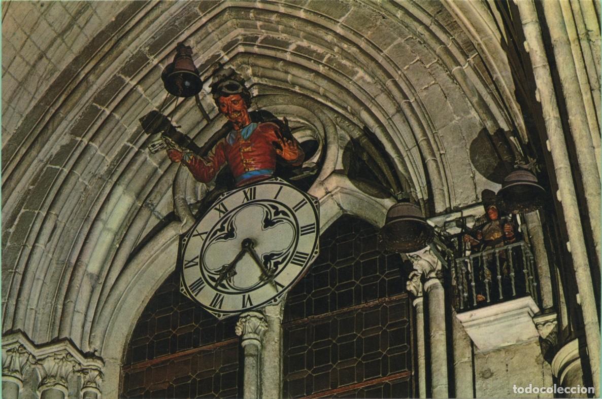 Postales: N&ordm; 7-BURGOS. Castilla y Le&oacute;n. Catedral. El Papa Moscas (siglo XV). Escrita en 1990. ED. AG
