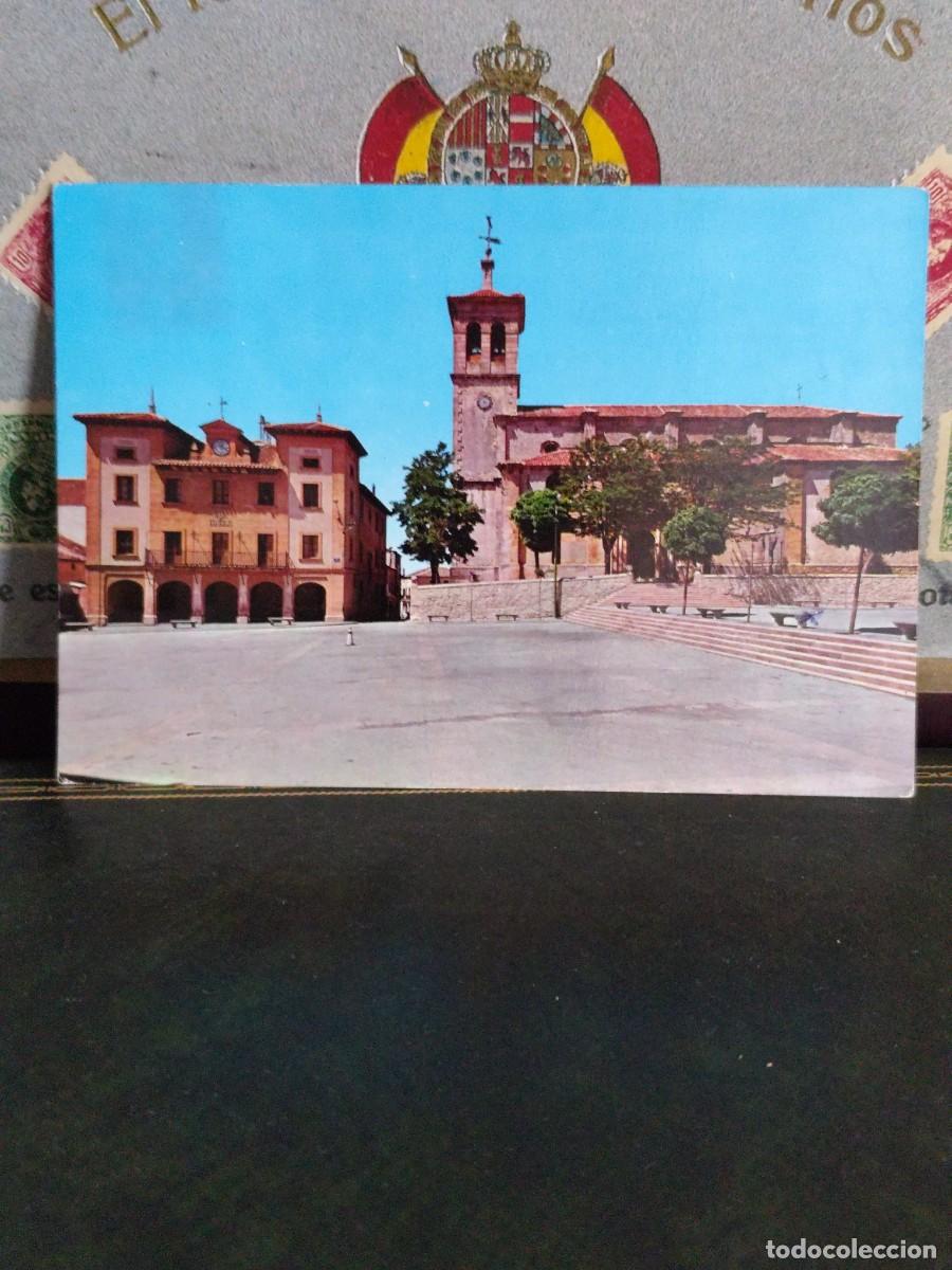 Postales: P6388 Postal Segovia 1 Cantalejo Plaza de Espa&ntilde;a. Ediciones Postal Inter