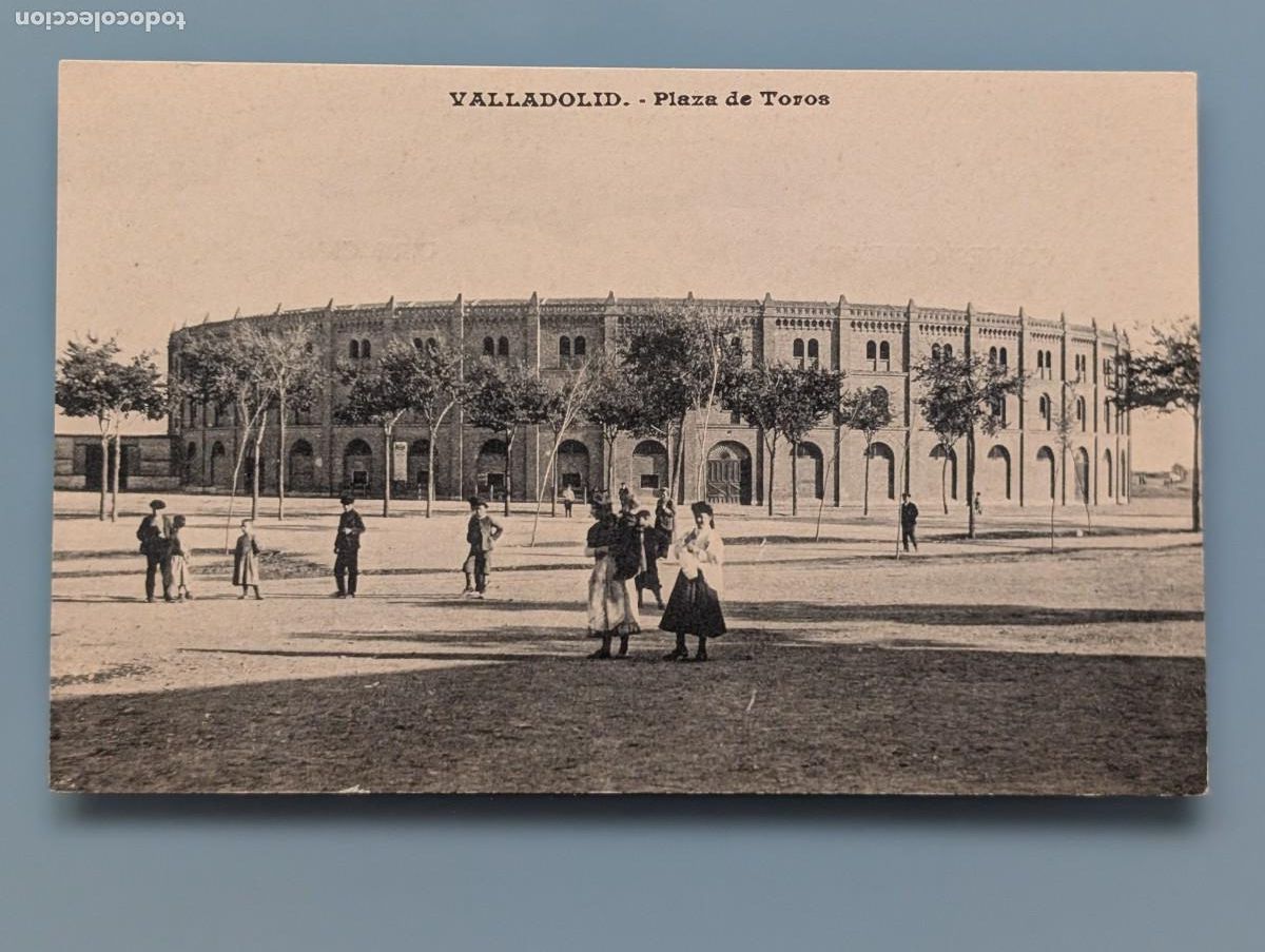 Postales: DIFICIL POSTAL VALLADOLID PLAZA DE TOROS ED J.H. CASTILLA PERFECTA CONSERVAC