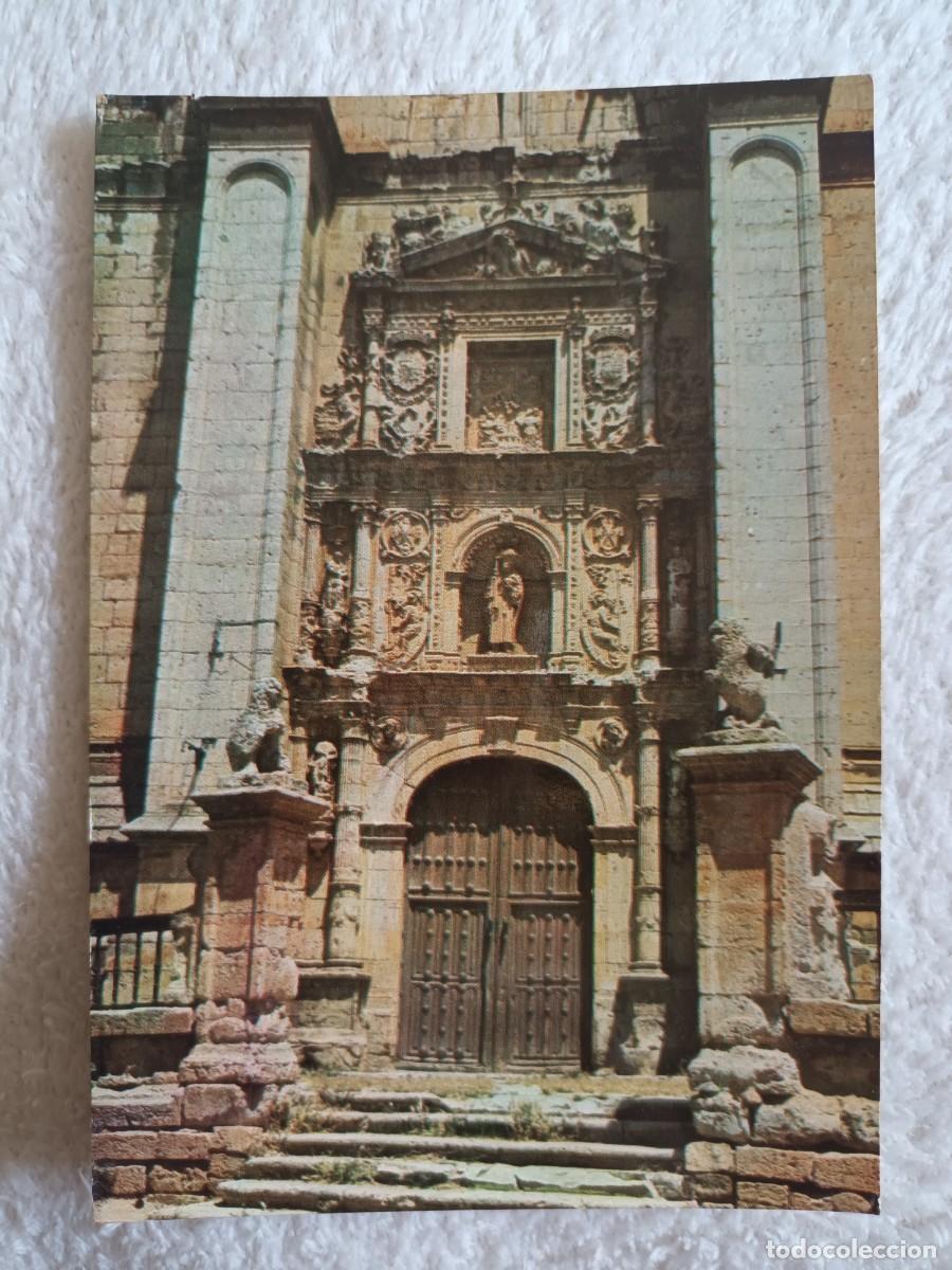 Postales: MEDINA DE RIO SECO (VALLADOLID). IGLESIA DE SANTIAGO. DETALLE FACHADA PLATERESCA (1967)