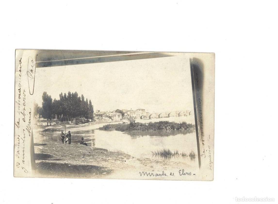 Postales: MIRANDA DE EBRO. PUENTE. POSTAL FOTOGR&Aacute;FICA