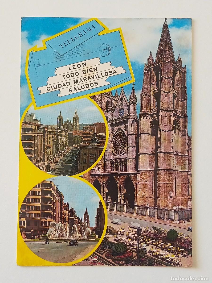 Postales: Postal LEON: Bellezas de la ciudad - Edic Garc&iacute;a Garrabella.