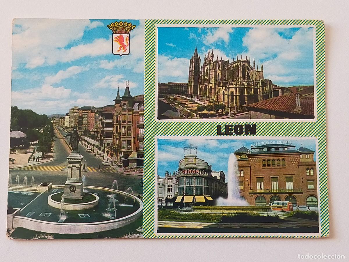 Postales: Postal LEON: Diversas Vistas - Fotocolor Darvi