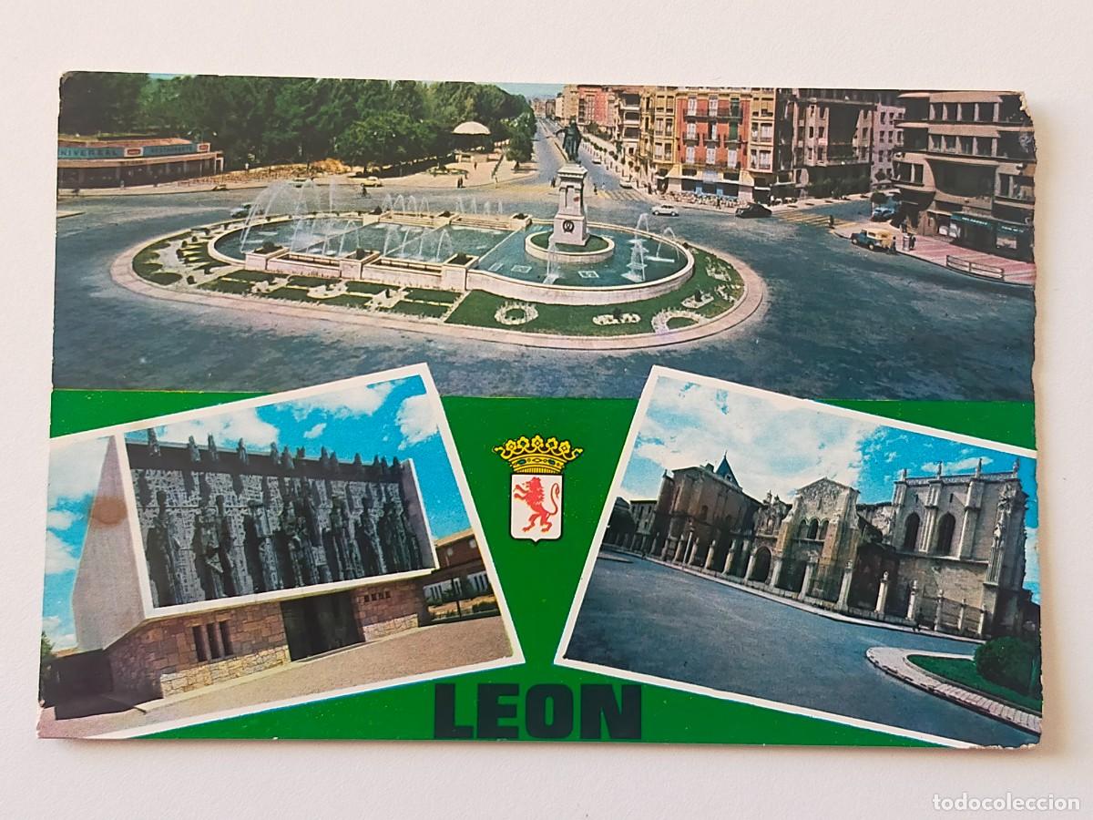 Postales: Postal LEON: Diversas Vistas - Fotocolor Darvi.