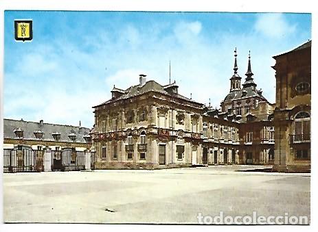 Postales: PALACIO. FACHADA DEL PATIO REDONDO.- LA GRANJA DE SAN ILDEFONSO / SEGOVIA
