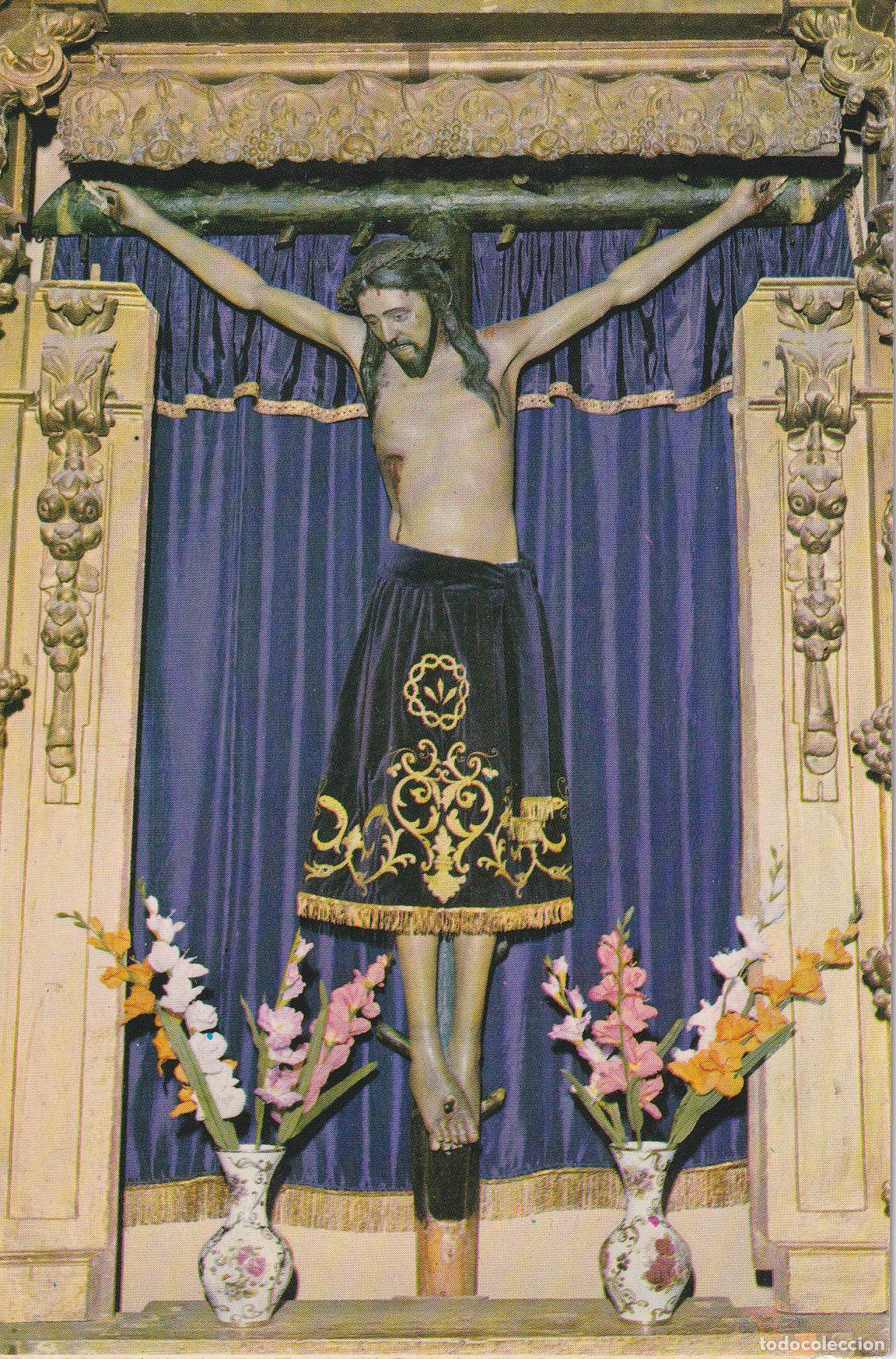 Postales: AGUILAFUENTE (SEGOVIA) STO.CRISTO DE LA PE&Ntilde;A &ndash; EDICIONES AZUL &ndash; S/C