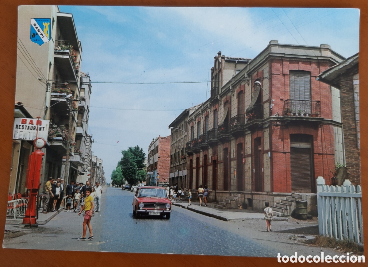 Postales: Postal Veguellina de Orbigo Le&oacute;n. Avenida de P&iacute;o de Cela. Escrita y circulada. R24A