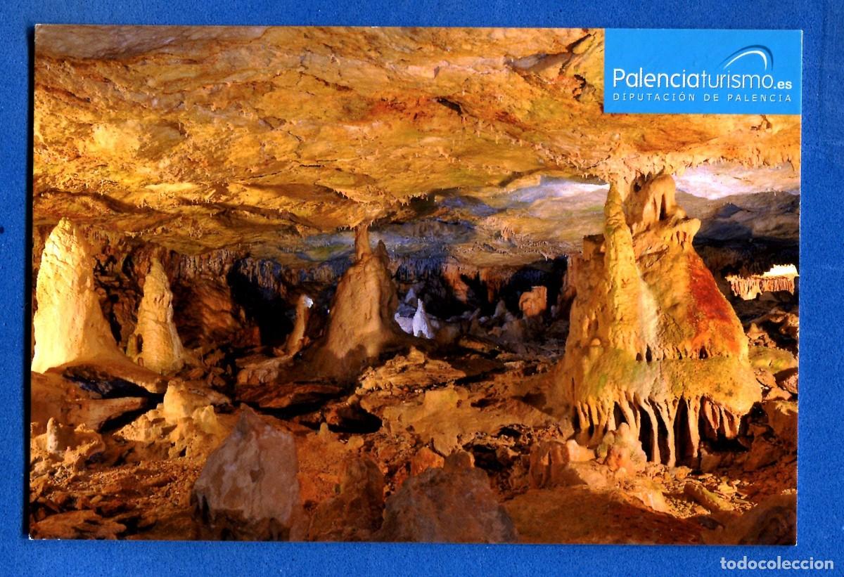 Postales: POSTAL SIN CIRCULAR PALENCIA CUEVA DE LOS FRANCESES EDITA TURISMO