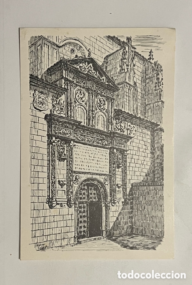 Postales: SALAMANCA Postal IGLESIA DE SANCTI SP&Iacute;RITUS, ED. GRABADOS ART&Iacute;STICOS N&ordm; 1022 (a.1972)