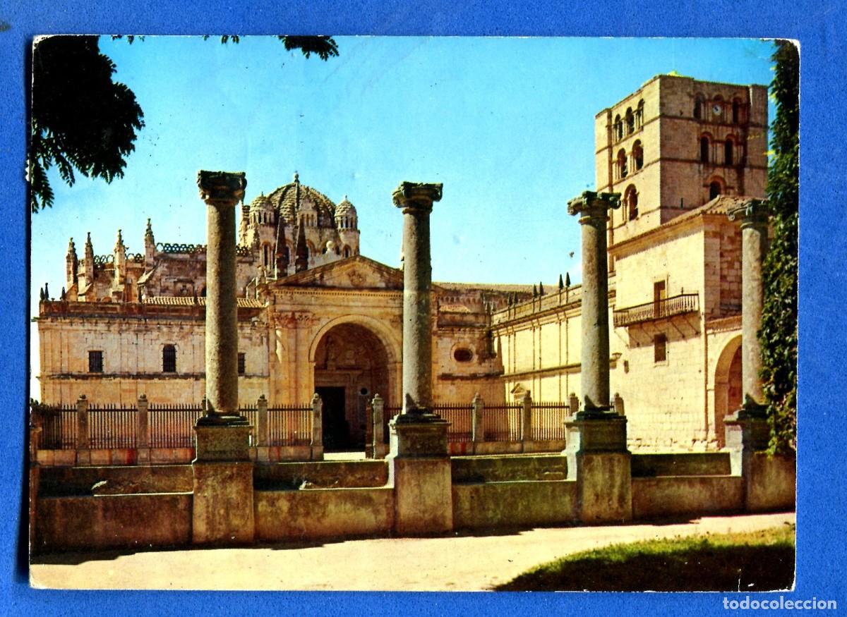 Postales: POSTAL CIRCULADA ZAMORA 2008 FACHADA DE LA CATEDRAL EDITA ARRIBAS
