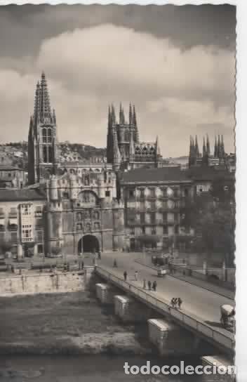 Postales: BURGOS ESCRITA ARCO DE SANTA MARIA