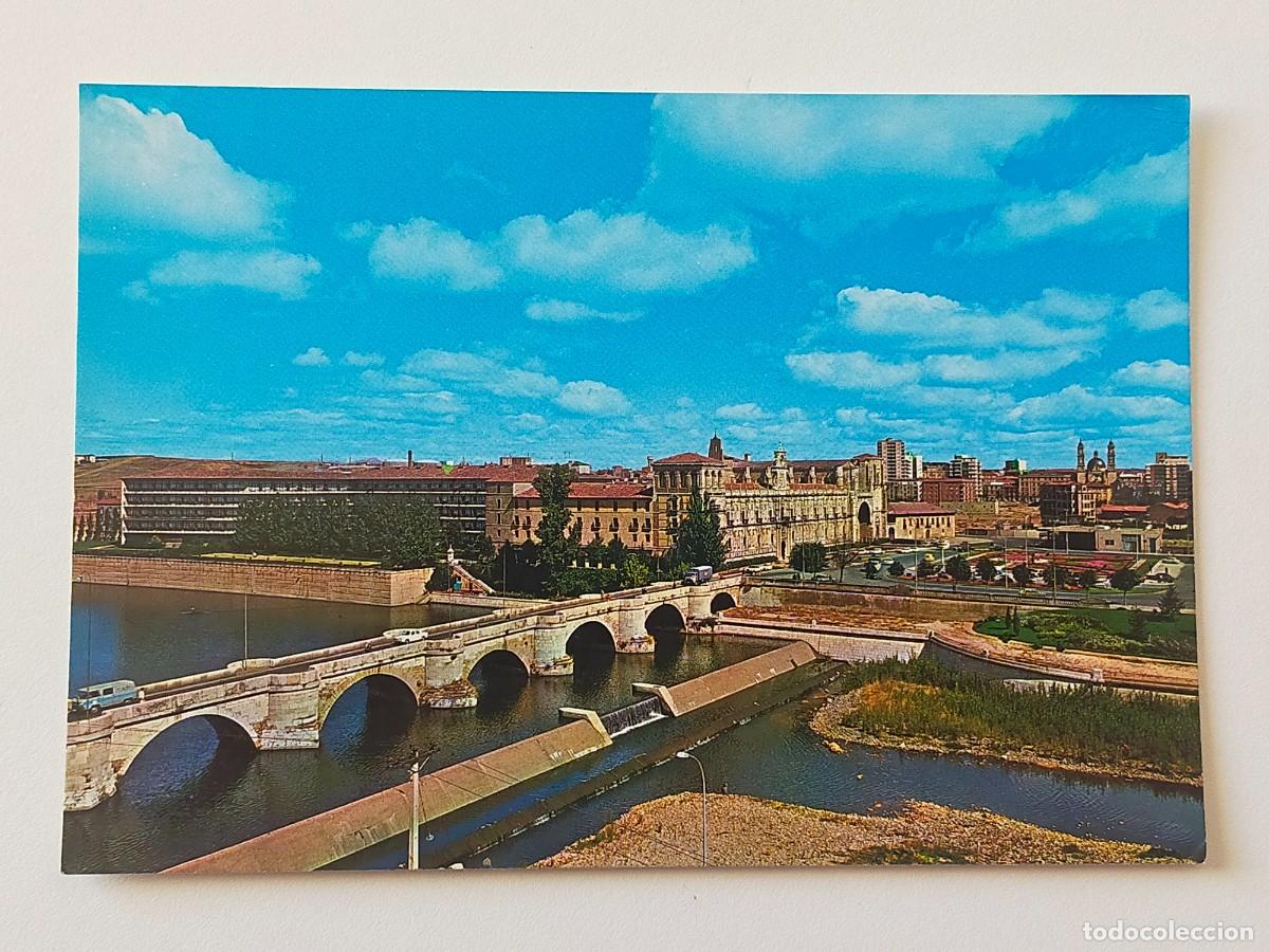 Postales: Postal LEON: Puente Romano - Edic Arribas.