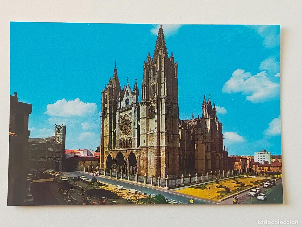 Postales: Postal LEON: Catedral (G&oacute;tico. Siglo XIII) - Imp A.G. Cobas.