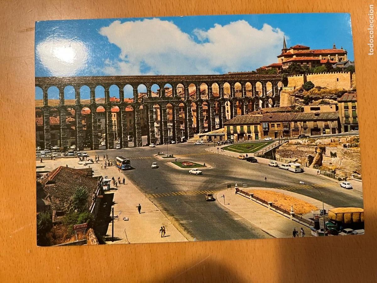 Postales: Segovia acueducto romana sin circular