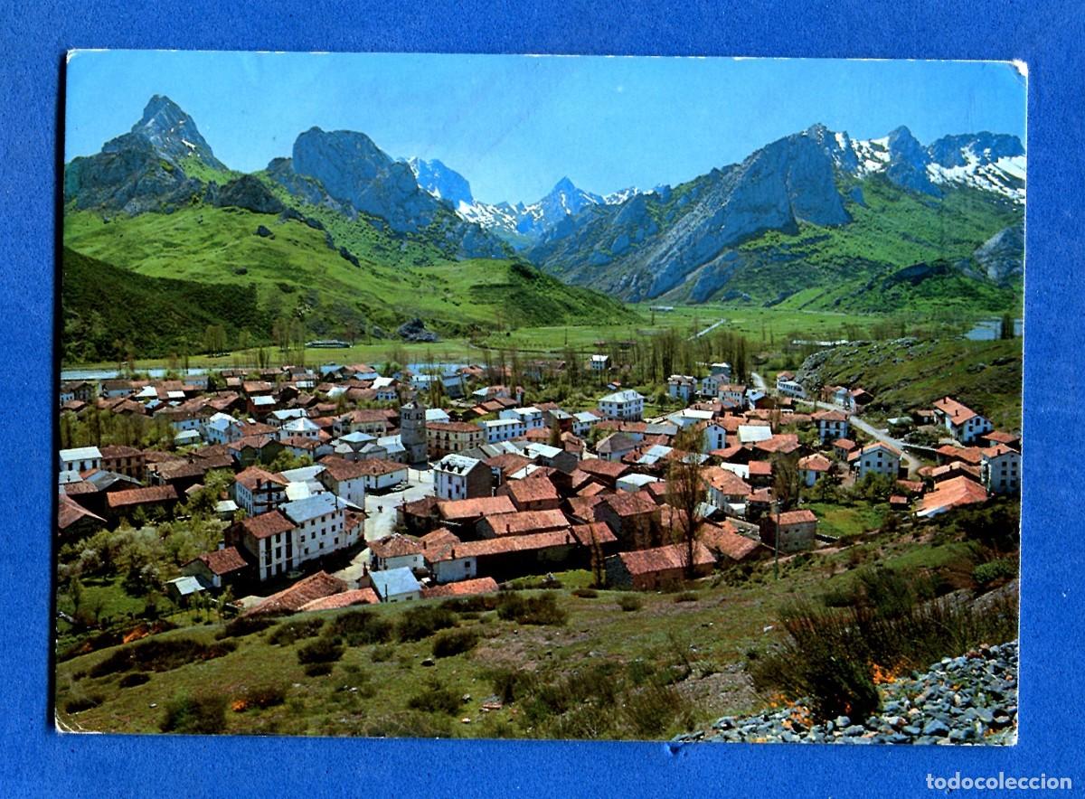 Postales: POSTAL SIN CIRCULAR PICOS DE EUROPA 127 RIA&Ntilde;O LEON EDITA BUSTAMANTE