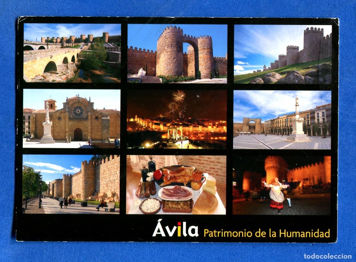 Postales: POSTAL SIN CIRCULAR AVILA PATRIMONIO DE LA HUMANIDAD 81 EDITA FISA ESCUDO DE ORO