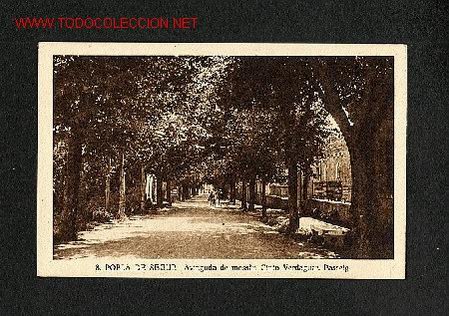 Postais: Postal de LA POBLA DE SEGUR (Lleida): Avda. de Mossen Cinto Verdaguer (Silv&iacute; Gord&oacute; num. 8)