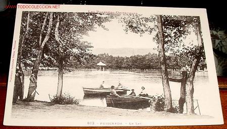 ANTIGUA POSTAL   DE PUIGCERDA - EL LAGO -  NO CIRCULADA - 