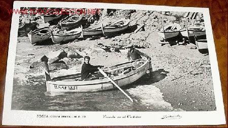Postales: ANTIGUA POSTAL  DE TOSSA (COSTA BRAVA ) VARADA EN EL CODOLAR - REGTOR -  SIN CIRCULAR - Foto 1