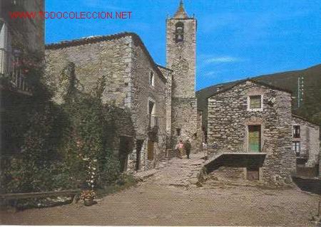 Postales: * SETCASES * (Girona) - Pla&ccedil;a de lEsgl&eacute;sia - - Foto 1