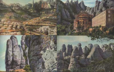 Postales: Montserrat