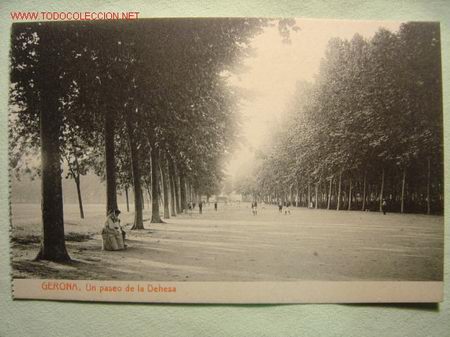 Postales: GERONA UN PASEO DE LA DEHESA - Foto 1