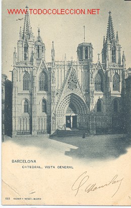 Postales: TARJETA POSTAL DE BARCELONA - Foto 1