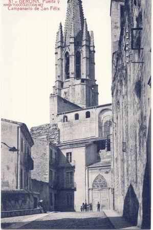 Postales: GERONA. POSTAL ANTIGUA. - Foto 1