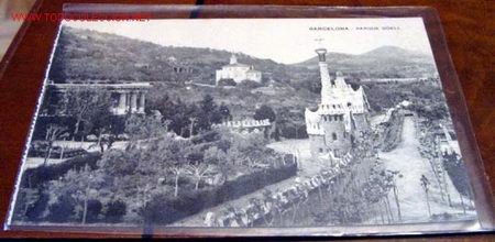 Postales: ANTIGUA POSTAL DE BARCELONA . PARQUE GUELL - Foto 1