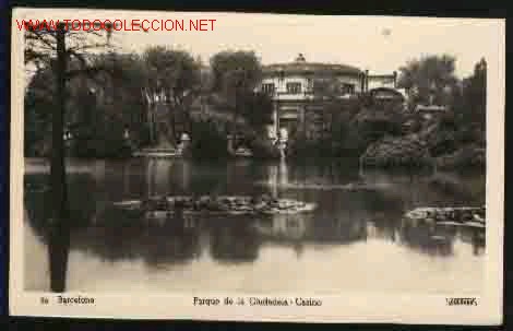Postales: 36 BARCELONA: PARQUE DE LA CIUDADELA - Foto 1