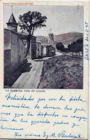 Postales: LA GARRIGA  ,   GERONA - Foto 1