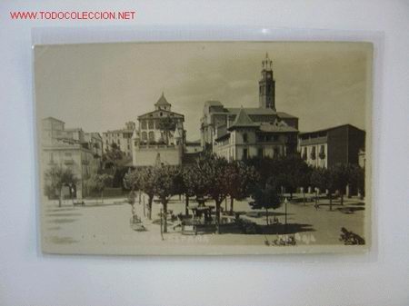 Postales: MANLLEU Plaza de Espa&ntilde;a - Foto 1